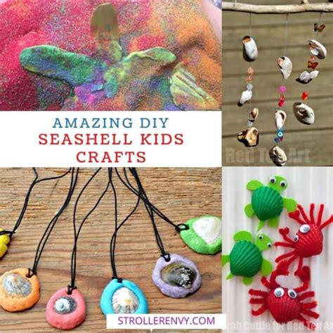 21 Cute And Creative Diy Seashell Crafts For Kids