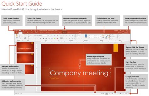 GEN - Everything you need to know to get started with Microsoft PowerPoint - in four pictures