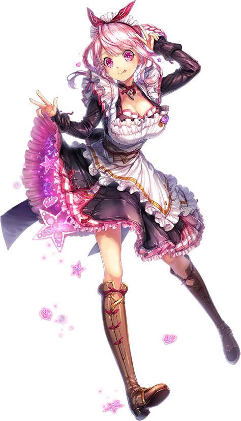 Unitia Highres 1girl P Arm Up Boots Braid Breasts Cleavage Closed Mouth Detached