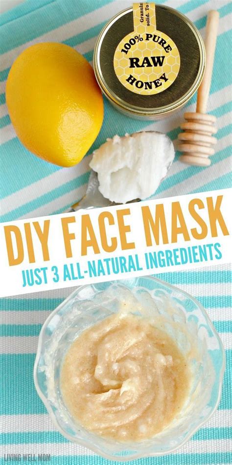 With Just 3 Simple All Natural Ingredients This Diy Face Mask Will