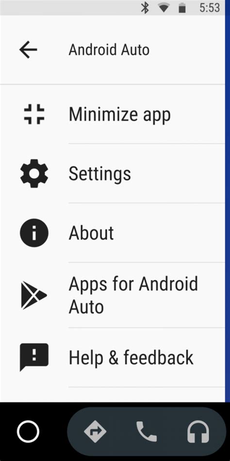 Minimize App Button Being Tested In Android Auto Allows For Quick App