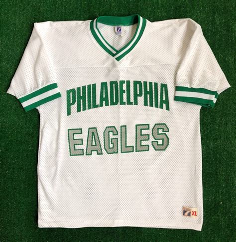 90s Philadelphia Eagles Logo 7 Nfl Mesh Practice Jersey T Shirt Size