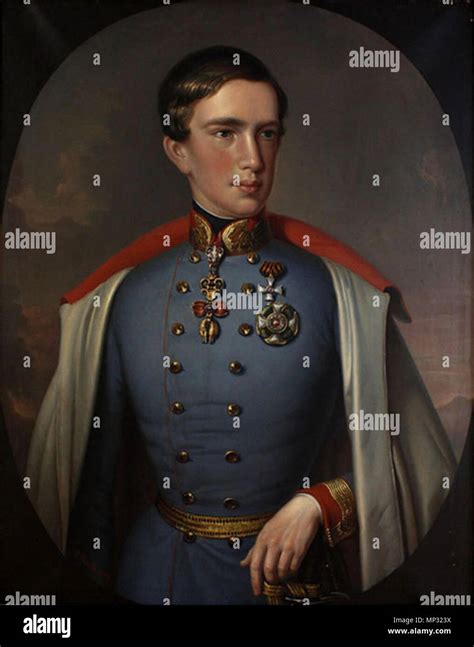 Portrait Of Franz Joseph I Of Austria 1830 1916 19th Century