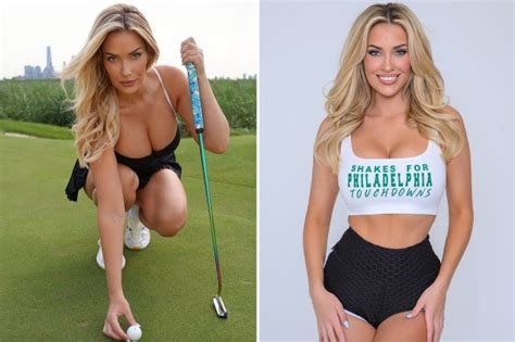 Paige Spiranac Goes Braless On Course As She Leans Over And Teases Fans