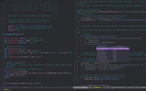 Vim Port Of Spacemacs Theme That Supports Both Dark And Light Background