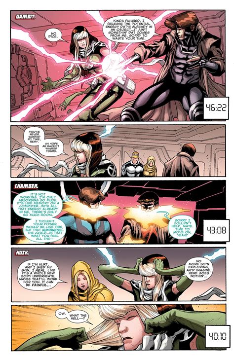 Rebel Rogue X Men Legacy 265 Rogue And Gambit Scans