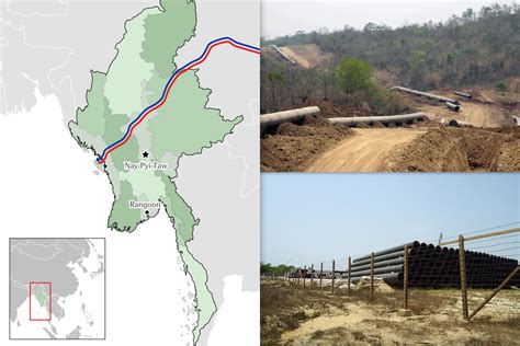 The Shwe Natural Gas And Myanmar China Oil Transport Projects The