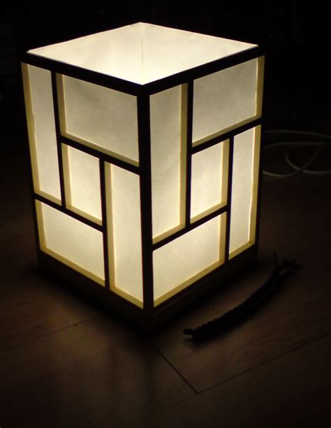 Diy Building A Japanese Shoji Style Ambient Lamp — The Nerd Way In