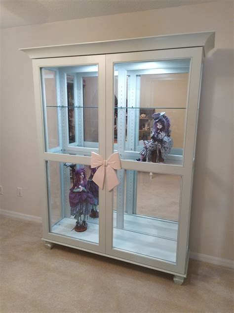 Doll Display Cabinet Syzygy Woodworks