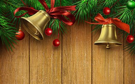 Christmas Bell Background Wallpaper 1920x1200 26262