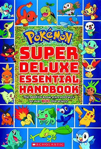 Pokemon Super Deluxe Essential Handbook The Need To Know Stats And