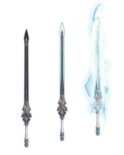 Purple Lightning Sword From Final Fantasy Brave Exvius Lightning