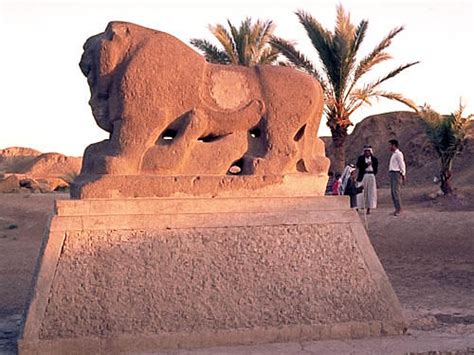 The Lion Of Babylon Trampling A Man Photo By Ferrell