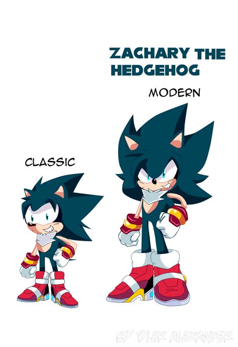 Zachary The Hedgehog By Tyleralexander123 On Deviantart Sonic Fan Art Sonic Fan Characters