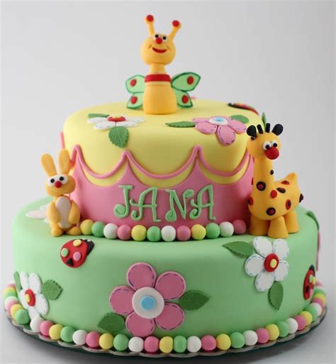 Babytv Cake By Bioled Baby 1st Birthday Cake 1st Birthday Cakes 1st