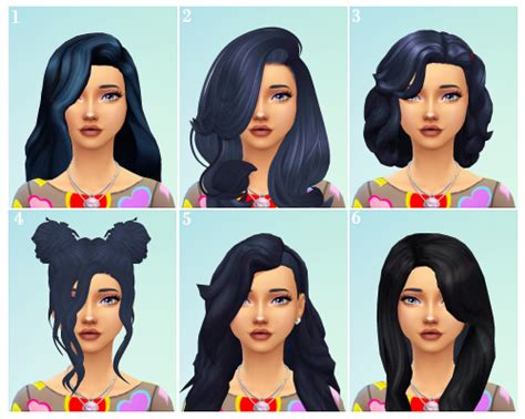 Hairstyles With Bang On The Eye — The Sims Forums