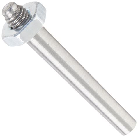 Steel Externally Threaded Taper Pin With Hex Nut Plain Finish