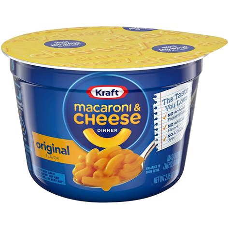 Kraft Easy Mac Original Macaroni And Cheese Dinner 2 05oz Cup Garden Grocer