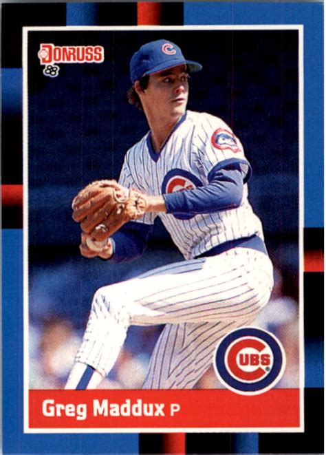 Get the best deal for greg maddux rookie baseball cards from the largest online selection at ebay.com. 1988 Donruss Greg Maddux #539 Baseball Card | eBay