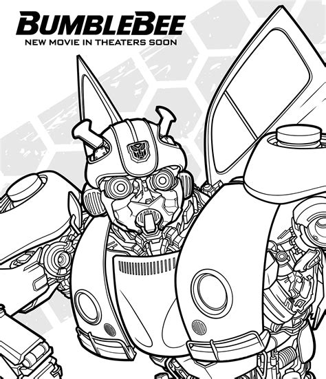 Dibujos De Transformers Bumblebee Para Colorear Para Colorear Pintar E