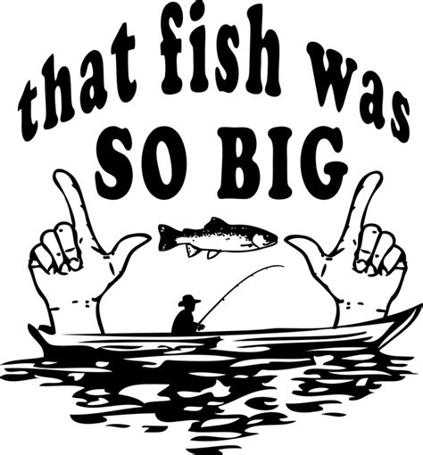 Fishing Clipart Black And White Fishing Black And White Transparent