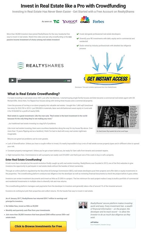 Another investment app funded by an australian bank that is optimised for smartphones and allows you to trade specific shares, funds and commodities. realtyshares real estate crowdfunding | Investment tips ...