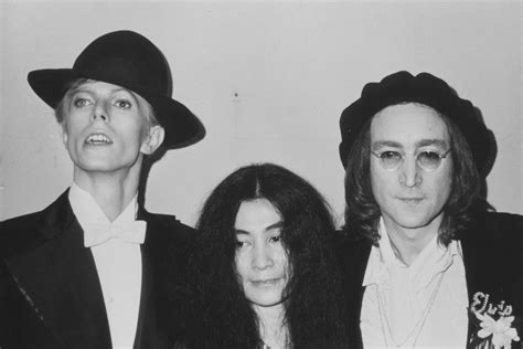 David Bowie Yoko Ono John Lennon 1975 Ron Galella New York The Cut