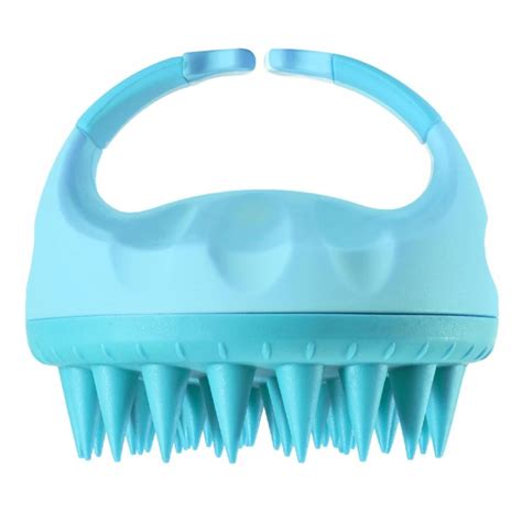 Silicone Scalp Massager Shampoo Brush Hair Scrub Brush For Hair Care And Head Relaxation Scalp