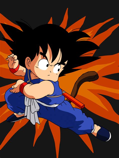 Free Download Dragon Ball Kid Goku 24 By Superjmanplay2 3500x2625 For