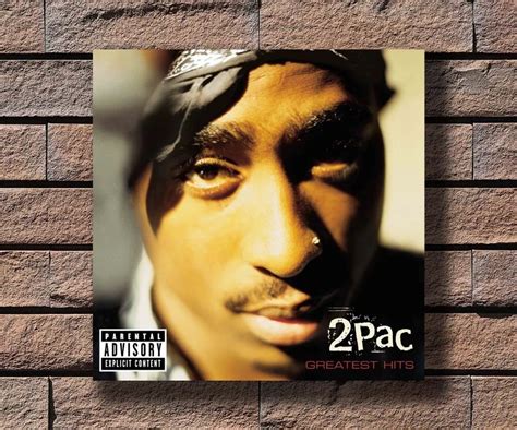 Y812 Tupac Shakur 2pac Music Rapper Album Cover Hot Poster Art Canvas