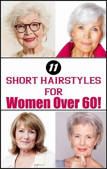Whether you love or resent them, glasses do an admirable job of framing one's face. Image result for short hairstyles for women over 60 years ...