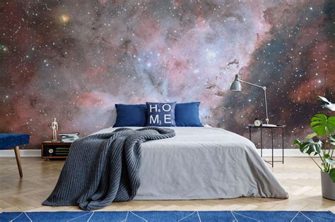 Deep Space Nebula 2 Wall Mural Space Wall Mural Eazywallz Eazywallz