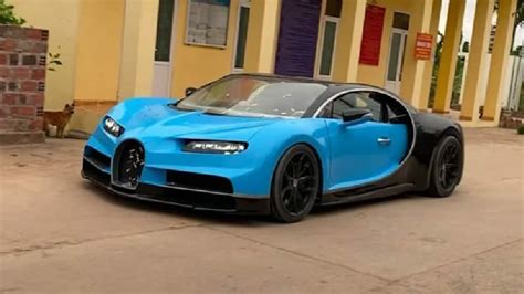 Watch Man Builds Functional Million Dollar Bugatti Chiron Replica At