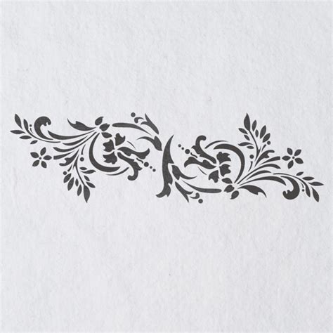 Wall Stencils Border Stencil Pattern 083 Reusable Template For Diy Wall