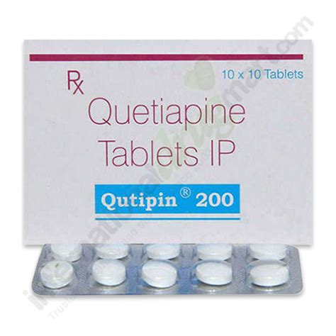 Buy Quetiapine 200mg Tablets Online Idm