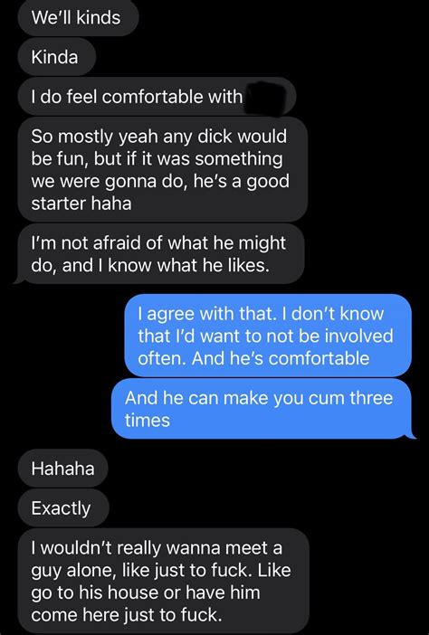 Texts With Wife About Wanting To Fuck Her Ex Husband And Fucking Our Regular Threesome Friend