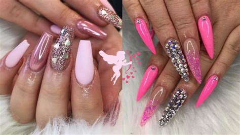 Valentines Day Acrylic Nails 2020 - Valentines Day Nails ...
