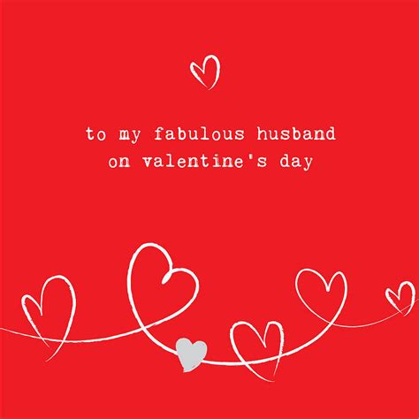 To My Husband Valentines Day Card By Megan Claire Notonthehighstreet Com