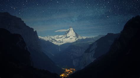 Wallpaper Zermatt Matterhorn Switzerland Europe 4k