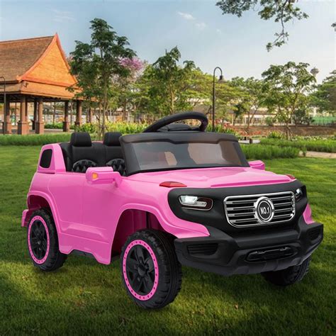 Veryke Electric Cars For Kids Pink Mini Car Toy For Kids Battry