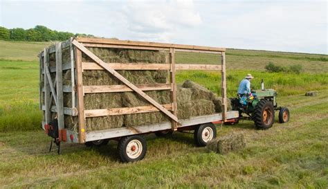 Upgrade Your Hay Wagon For Ease Of Use And Other Benefits Hobby Farms