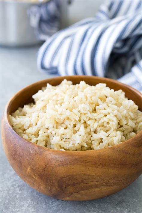 How To Cook Brown Rice Perfect Fluffy Brown Rice