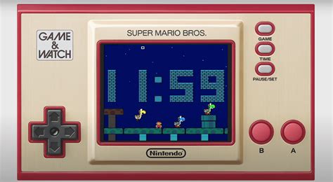 Nintendo Reveals 35th Anniversary Edition Super Mario Bros Game And Watch