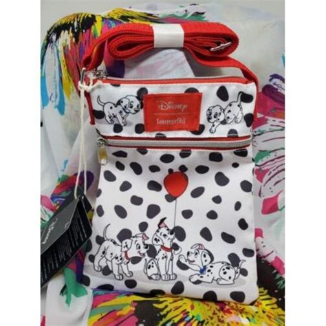 Loungefly Bags Disney Loungefly 1 Dalmatians Crossbody Bag Handbag Brand New Red Strap