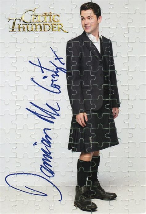 Celtic Thunder Damian Full Kilt Jigsaw Celtic Thunder Store