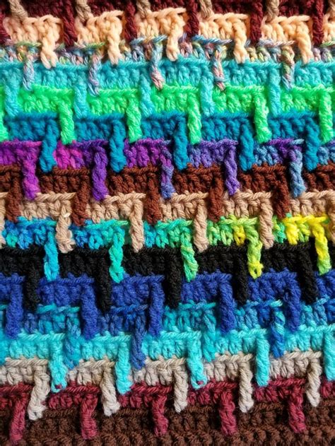 20180207113353 Scrap Yarn Crochet Afghan Crochet Patterns