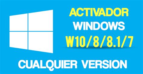 Activador De Windows 1087 Cualquier Version Search Pc