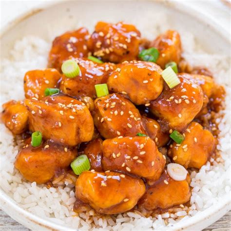 Easiest Homemade Sweet And Sour Chicken 15 Minutes Averie Cooks