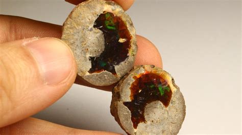Natural Ethiopian Mezezo Shewa Chocolate Opal Specimen Etsy