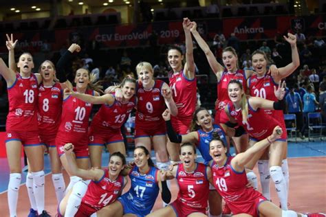 Serbia Women S National Volleyball Team Defended European Championship Title The Srpska Times